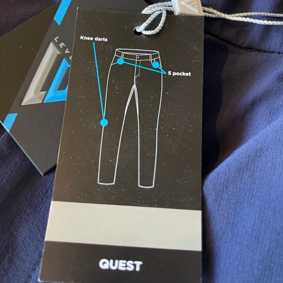 NWT Levelwear Airspeed Pants navy - Picture 11 of 15